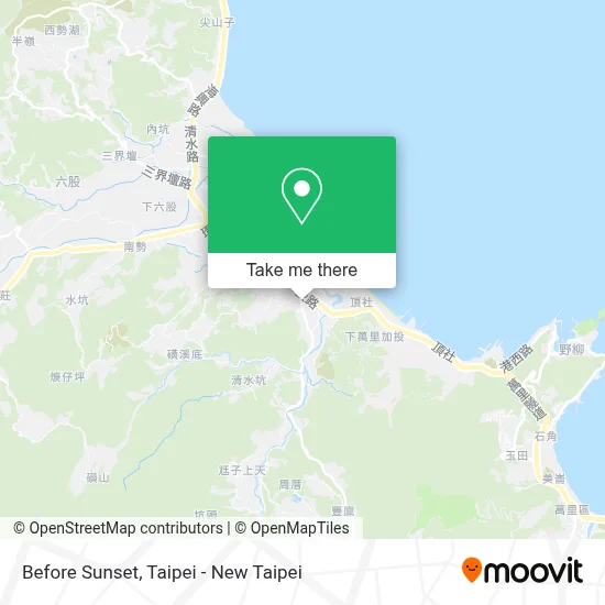 Before Sunset map