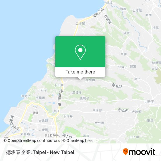 德承泰企業 map