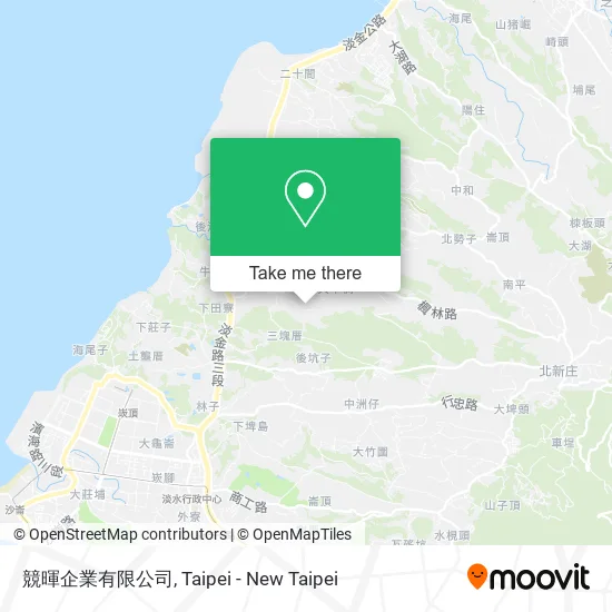 競暉企業有限公司 map