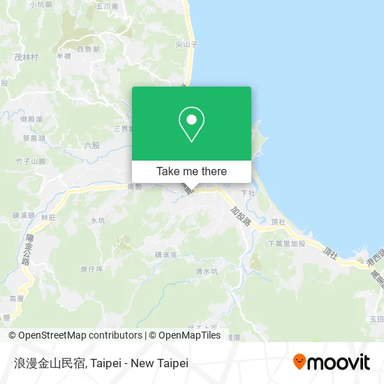 浪漫金山民宿 map