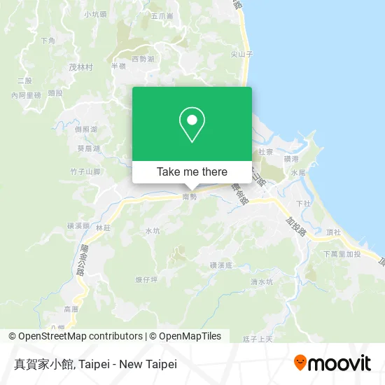 真賀家小館地圖
