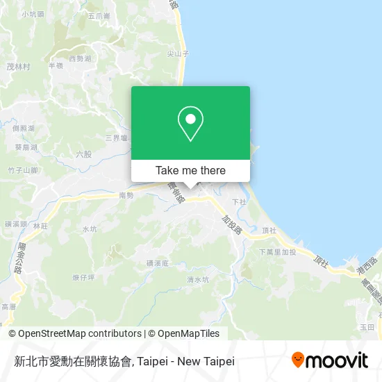 新北市愛勳在關懷協會地圖