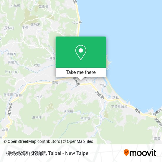 柳媽媽海鮮粥麵館 map