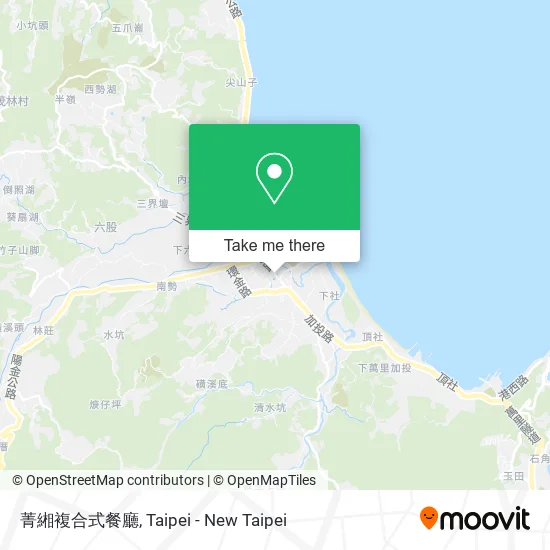 菁緗複合式餐廳 map