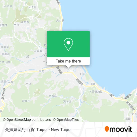 亮妹妹流行百貨 map