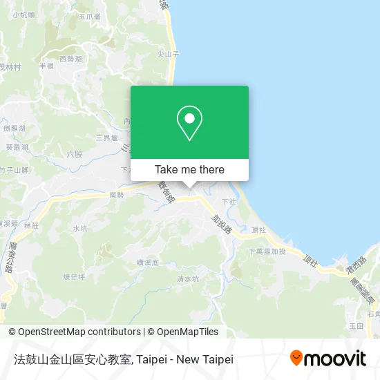 法鼓山金山區安心教室 map