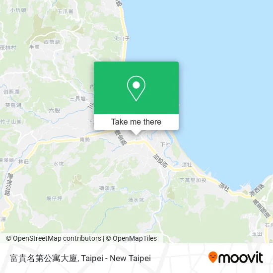富貴名第公寓大廈地圖