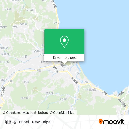 地熱谷地圖