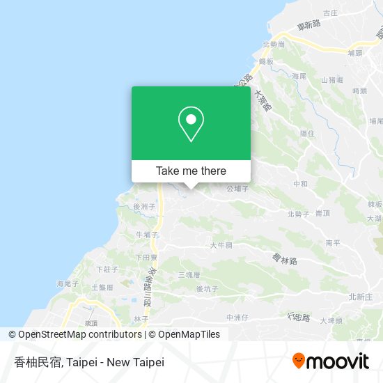 香柚民宿地圖