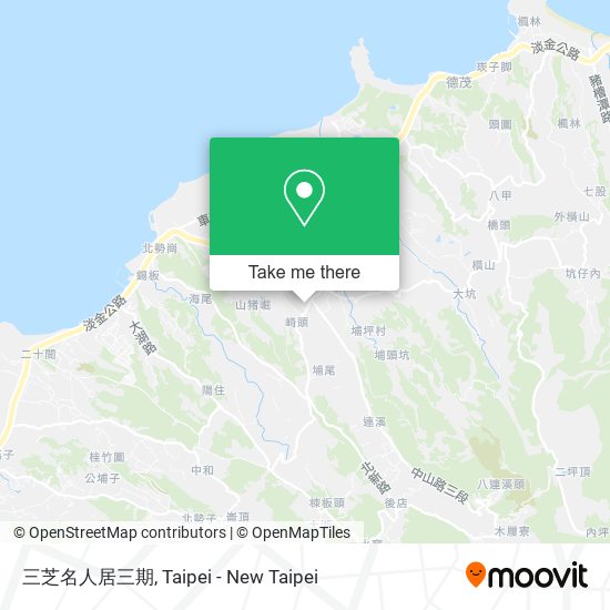 三芝名人居三期 map