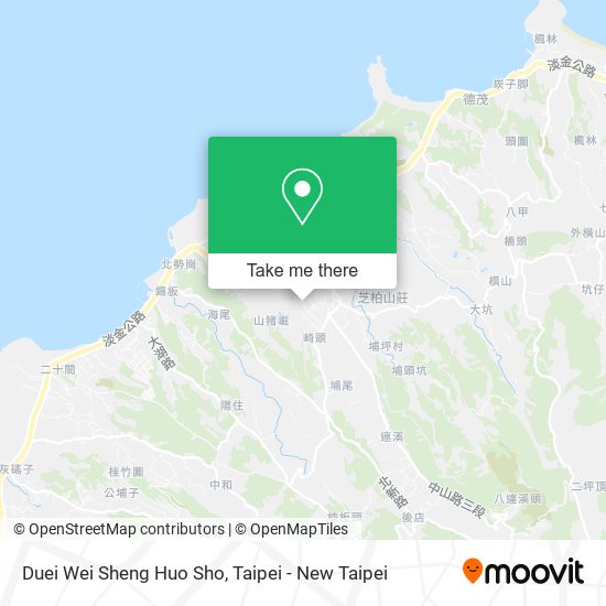 Duei Wei Sheng Huo Sho地圖