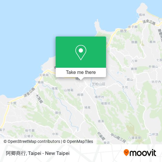阿卿商行地圖