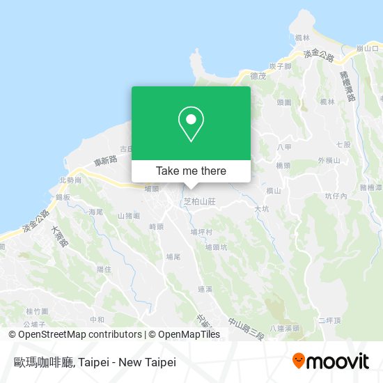 歐瑪咖啡廳 map