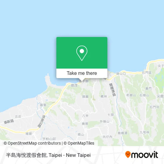 半島海悅渡假會館 map