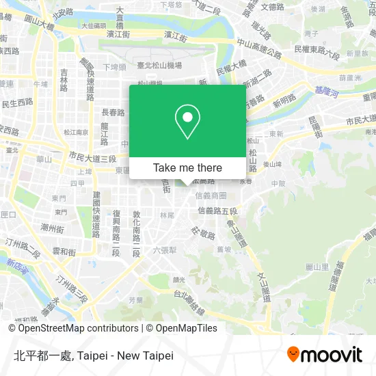 北平都一處 map