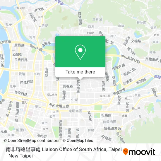 南非聯絡辦事處 Liaison Office of South Africa地圖
