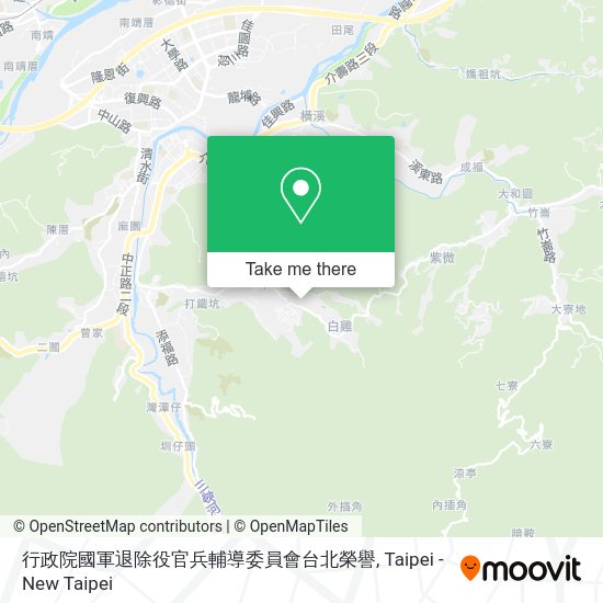 行政院國軍退除役官兵輔導委員會台北榮譽地圖