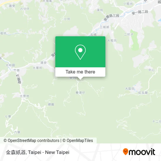 金森紙器 map