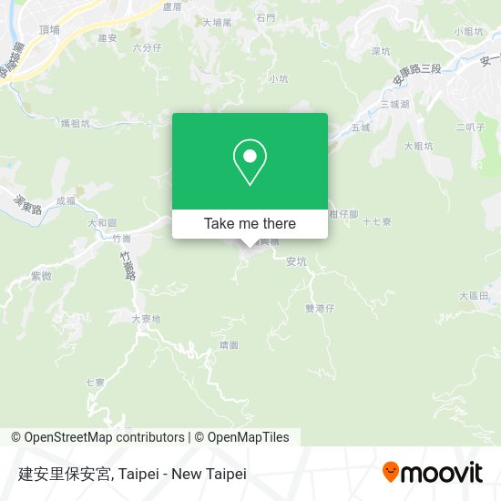 建安里保安宮 map