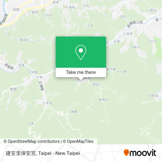 建安里保安宮地圖