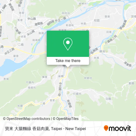 寶來 大腸麵線 香菇肉羹 map