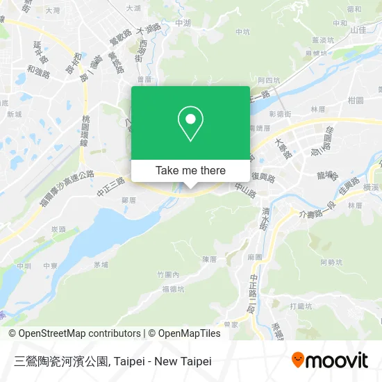 三鶯陶瓷河濱公園地圖