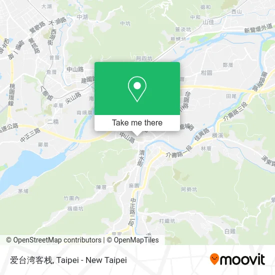 爱台湾客栈地圖