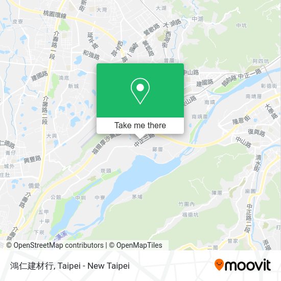 鴻仁建材行 map