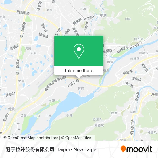 冠宇拉鍊股份有限公司 map