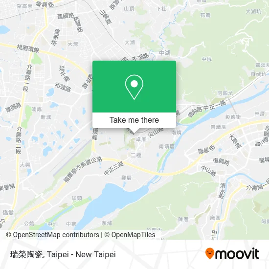 瑞榮陶瓷地圖