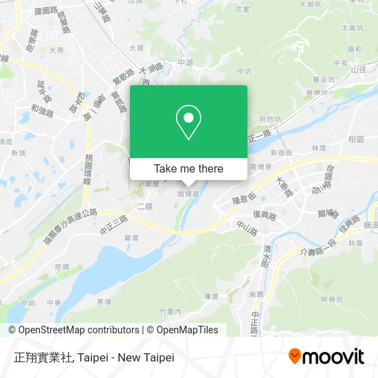 正翔實業社地圖