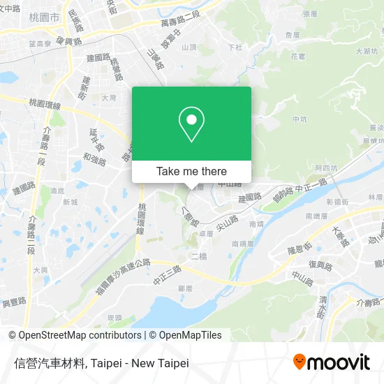 信營汽車材料 map