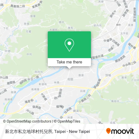 新北市私立地球村托兒所 map