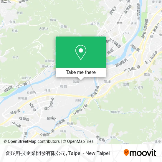 鉅玹科技企業開發有限公司地圖