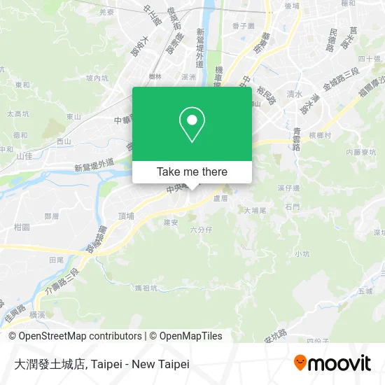 大潤發土城店地圖