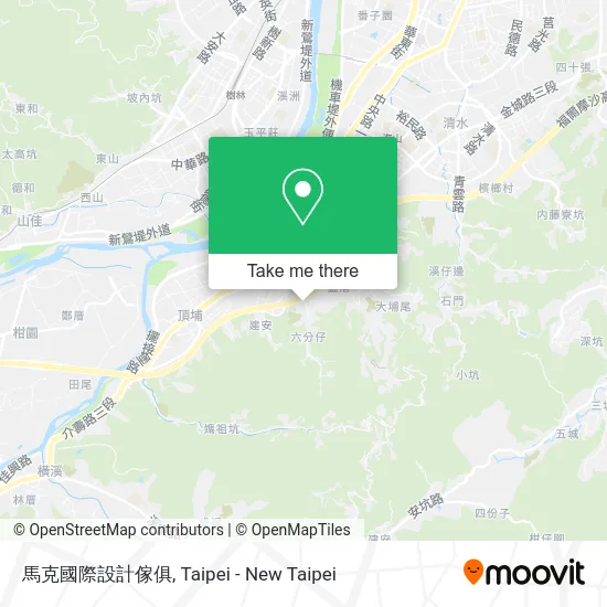 馬克國際設計傢俱 map