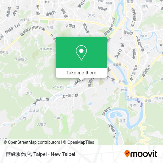 隨緣服飾店地圖