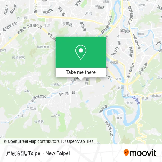 昇紘通訊地圖