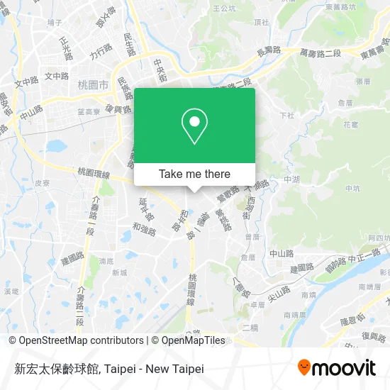 新宏太保齡球館 map