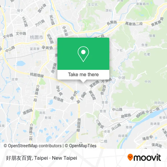 好朋友百貨地圖