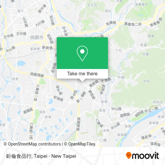 鉅倫食品行地圖