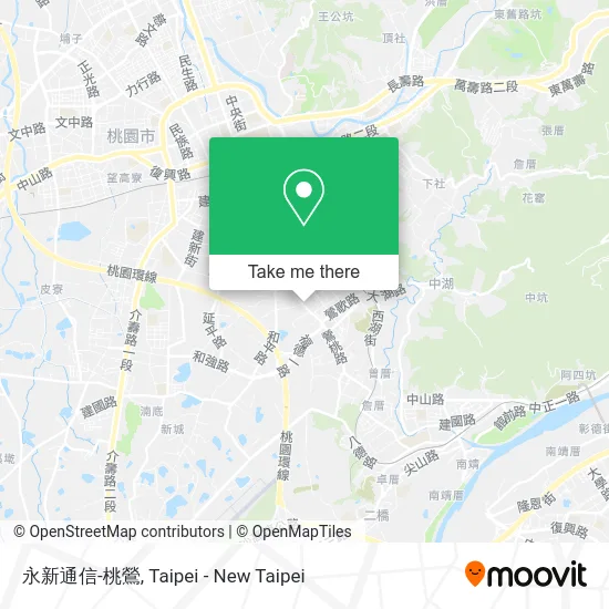 永新通信-桃鶯地圖