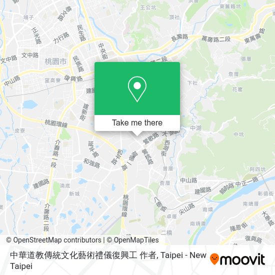 中華道教傳統文化藝術禮儀復興工 作者地圖