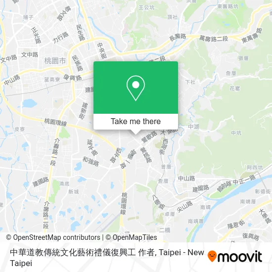 中華道教傳統文化藝術禮儀復興工 作者地圖