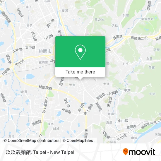 玖玖義麵館地圖