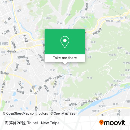 海萍路20號地圖