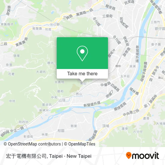 宏于電機有限公司地圖