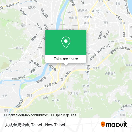 大成金屬企業 map