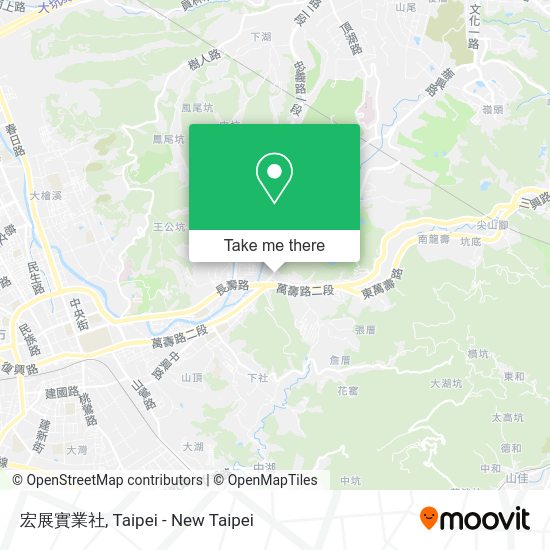 宏展實業社地圖