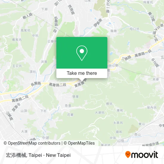 宏添機械 map